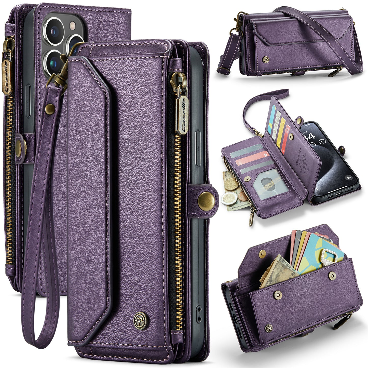 Élégance™ | Pochette Téléphone Multifonction 3-en-1