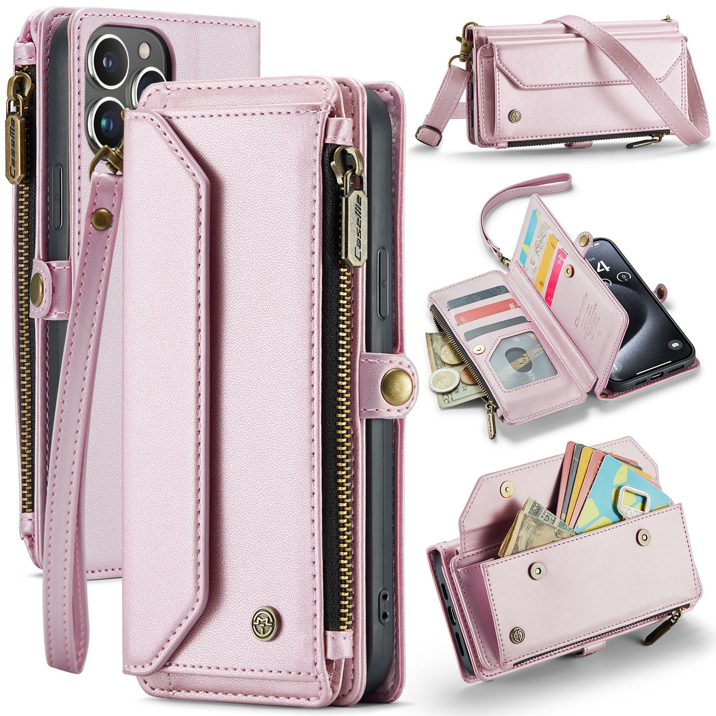 Élégance™ | Pochette Téléphone Multifonction 3-en-1